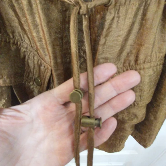 Ruby Rd Women's Metallic Bronze Jacket - Picture 10 of 13